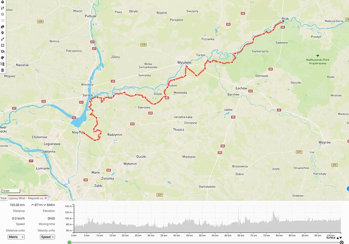 Nieporet Brok 103km