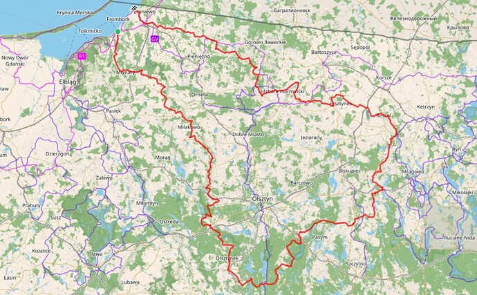 Historyczna Granica Warmii v3