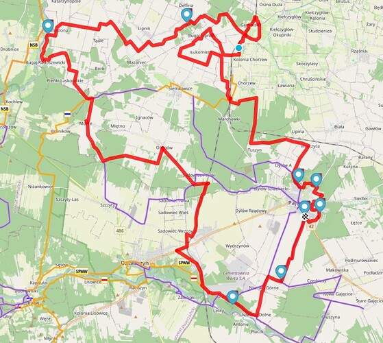 Trasa 82km
