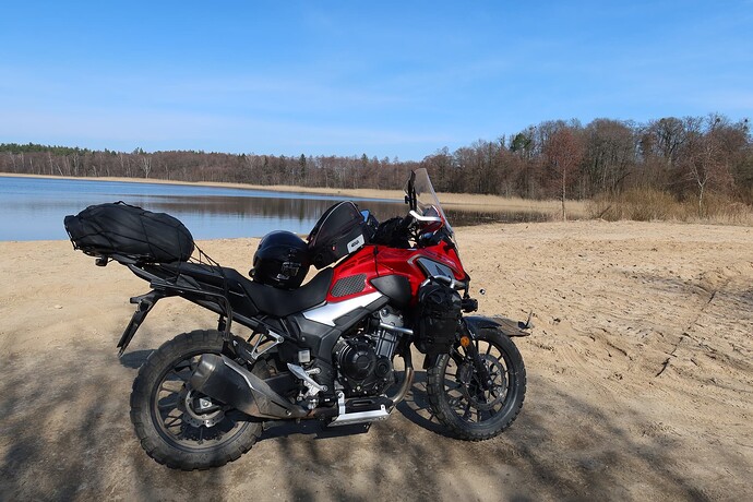 Plaża nad jez. Dąbrowa w Saminie 1