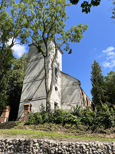 113 km - Ruiny kościoła ewangelickiego (1823) .HEIC
